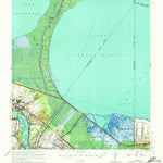 United States Geological Survey Bonnet Carre, LA (1969, 62500-Scale) digital map