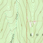 United States Geological Survey Bonnet Top, MT (1963, 24000-Scale) digital map