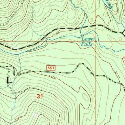 United States Geological Survey Bonnet Top, MT (1997, 24000-Scale) digital map