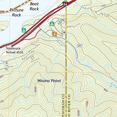 United States Geological Survey Bonneville Dam, OR (2020, 24000-Scale) digital map