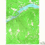 United States Geological Survey Bonneville Dam, OR-WA (1957, 62500-Scale) digital map