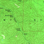 United States Geological Survey Bonneville Dam, OR-WA (1957, 62500-Scale) digital map