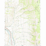 United States Geological Survey Bonneville Peak, ID (1968, 24000-Scale) digital map
