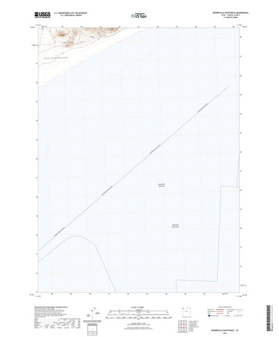 United States Geological Survey Bonneville Racetrack, UT (2023, 24000-Scale) digital map
