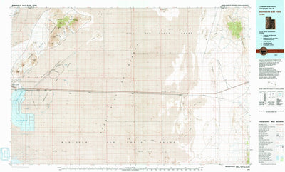 United States Geological Survey Bonneville Salt Flats, UT (1979, 100000-Scale) digital map