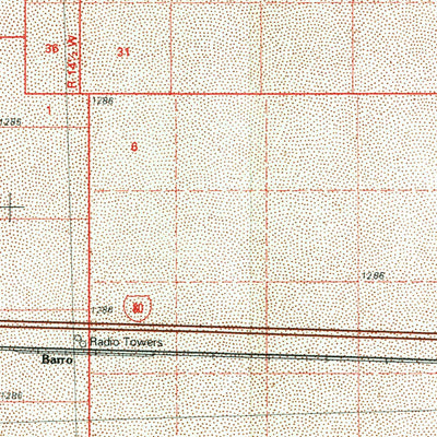 United States Geological Survey Bonneville Salt Flats, UT (1979, 100000-Scale) digital map