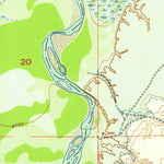 United States Geological Survey Bonneville SW, WY (1950, 24000-Scale) digital map