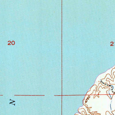 United States Geological Survey Bonneville SW, WY (1958, 24000-Scale) digital map