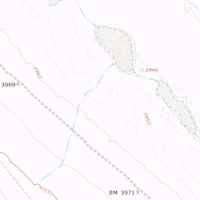 United States Geological Survey Bonnie Claire, NV (1968, 24000-Scale) digital map