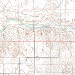 United States Geological Survey Bonny Reservoir, CO-KS (1983, 100000-Scale) digital map
