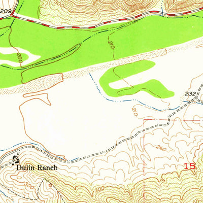 United States Geological Survey Bonsall, CA (1948, 24000-Scale) digital map