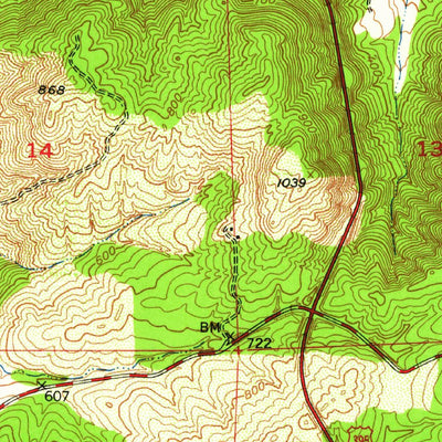 United States Geological Survey Bonsall, CA (1948, 24000-Scale) digital map