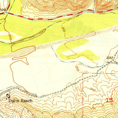 United States Geological Survey Bonsall, CA (1949, 24000-Scale) digital map
