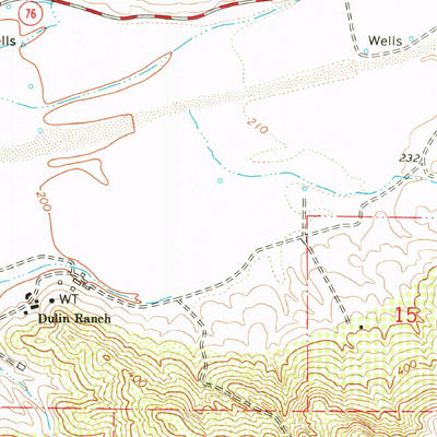 United States Geological Survey Bonsall, CA (1968, 24000-Scale) digital map