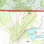 United States Geological Survey Boobe Hole Reservoir, UT (2001, 24000-Scale) digital map