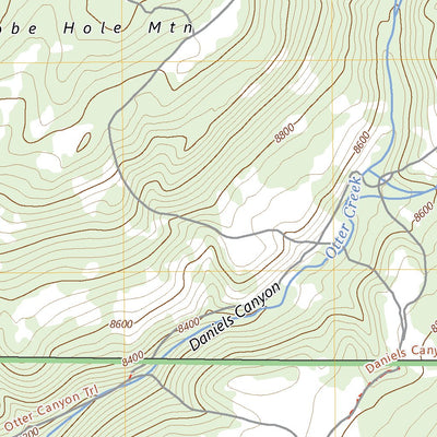 United States Geological Survey Boobe Hole Reservoir, UT (2023, 24000-Scale) digital map