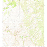United States Geological Survey Booger Canyon, AZ (1972, 24000-Scale) digital map