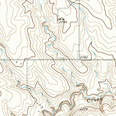 United States Geological Survey Booker, TX-OK (1973, 24000-Scale) digital map