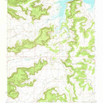 United States Geological Survey Bookout Ranch, NM (1972, 24000-Scale) digital map