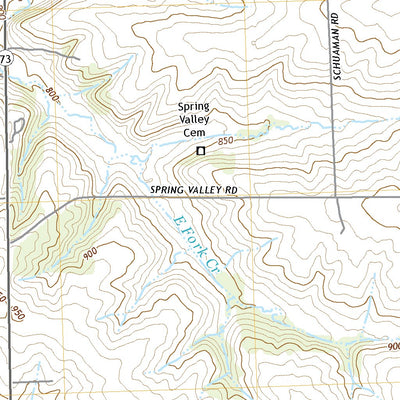 United States Geological Survey Boone Branch, IL (2021, 24000-Scale) digital map
