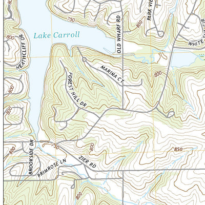 United States Geological Survey Boone Branch, IL (2021, 24000-Scale) digital map
