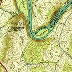 United States Geological Survey Boone Dam, TN (1940, 24000-Scale) digital map