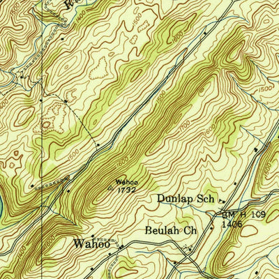 United States Geological Survey Boone Dam, TN (1940, 24000-Scale) digital map