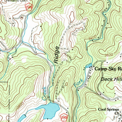 United States Geological Survey Boone, NC (1994, 24000-Scale) digital map