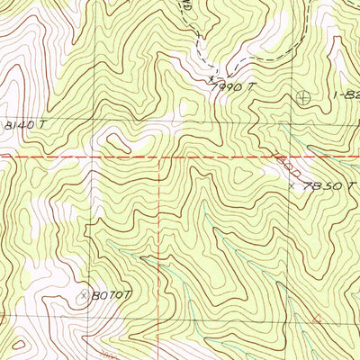 United States Geological Survey Boone Spring, NV (1986, 24000-Scale) digital map