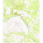 United States Geological Survey Boones Crossroads, NC (1974, 24000-Scale) digital map