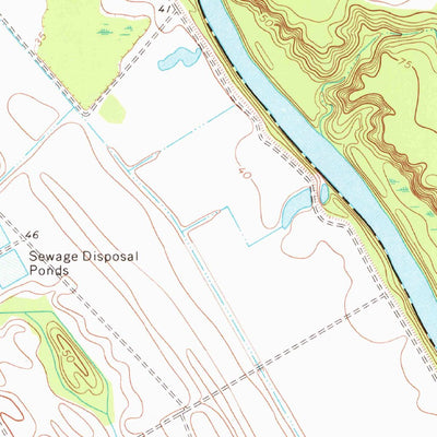 United States Geological Survey Boones Crossroads, NC (1974, 24000-Scale) digital map