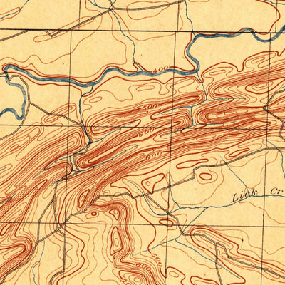 United States Geological Survey Booneville, AR (1887, 62500-Scale) digital map