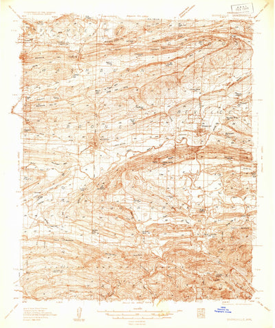 United States Geological Survey Booneville, AR (1934, 48000-Scale) digital map