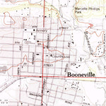 United States Geological Survey Booneville, AR (1983, 24000-Scale) digital map