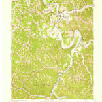 United States Geological Survey Booneville, KY (1953, 24000-Scale) digital map