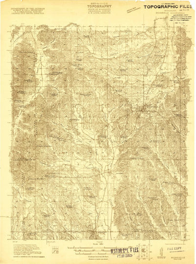 United States Geological Survey Booneville, MS (1921, 48000-Scale) digital map