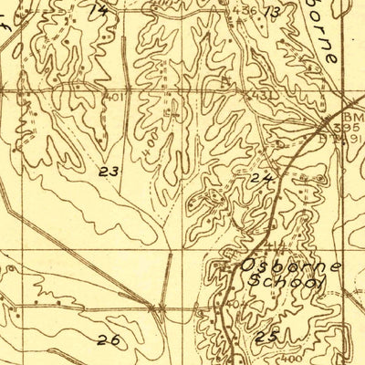 United States Geological Survey Booneville, MS (1921, 48000-Scale) digital map
