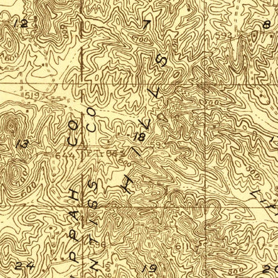 United States Geological Survey Booneville, MS (1921, 48000-Scale) digital map
