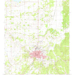 United States Geological Survey Booneville, MS (1973, 24000-Scale) digital map