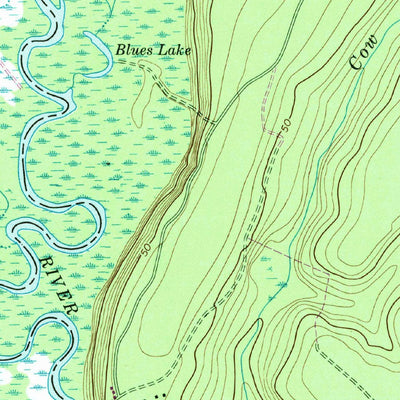 United States Geological Survey Boons Lake, GA (1978, 24000-Scale) digital map