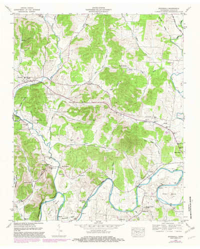 United States Geological Survey Boonshill, TN (1949, 24000-Scale) digital map