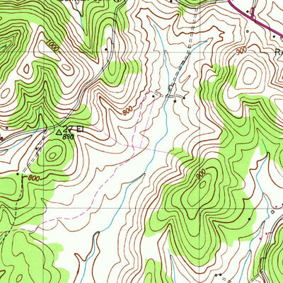 United States Geological Survey Boonshill, TN (1949, 24000-Scale) digital map