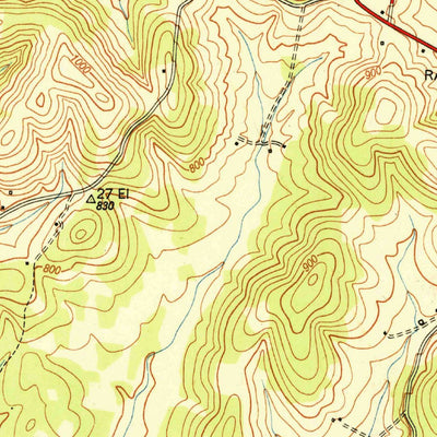 United States Geological Survey Boonshill, TN (1951, 24000-Scale) digital map