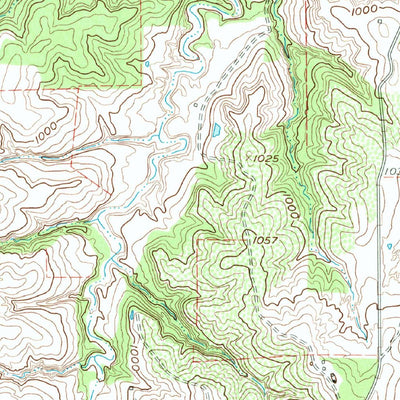 United States Geological Survey Boonsville, TX (1960, 24000-Scale) digital map