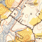 United States Geological Survey Boonton, NJ (1947, 24000-Scale) digital map