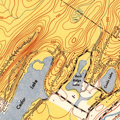United States Geological Survey Boonton, NJ (1947, 24000-Scale) digital map
