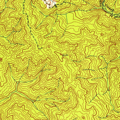 United States Geological Survey Boonville, CA (1943, 62500-Scale) digital map