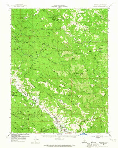 United States Geological Survey Boonville, CA (1959, 62500-Scale) digital map