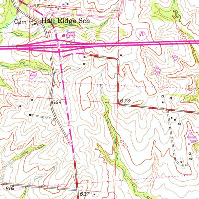 United States Geological Survey Boonville, MO (1952, 24000-Scale) digital map