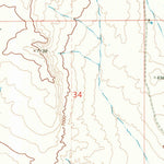 United States Geological Survey Boot Heel, WY (1968, 24000-Scale) digital map